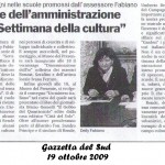 Iniziative dell'amministrazione