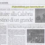 Restituire alla calabria il destino di un grande