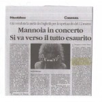 Mannoia in concerto