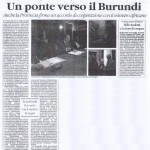 Un ponte verso il burundi