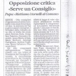 Opposizione crtitica