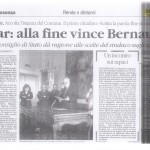 Tar alla fine vince Bernaudo