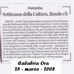 settimana della cultura