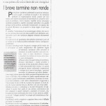 il breve termine non rende