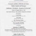 convegno Dalla Calabria all'Europa